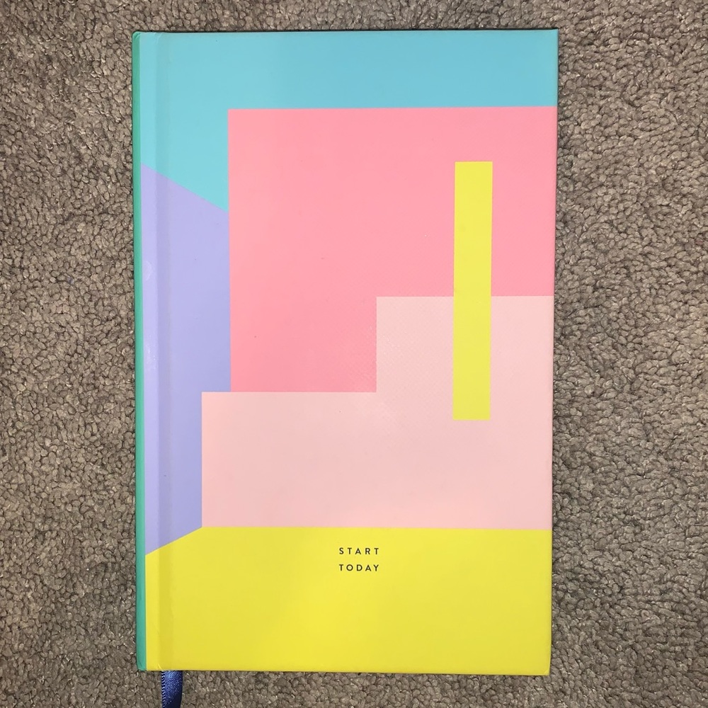 Start Today Goal Setting and Journaling Book